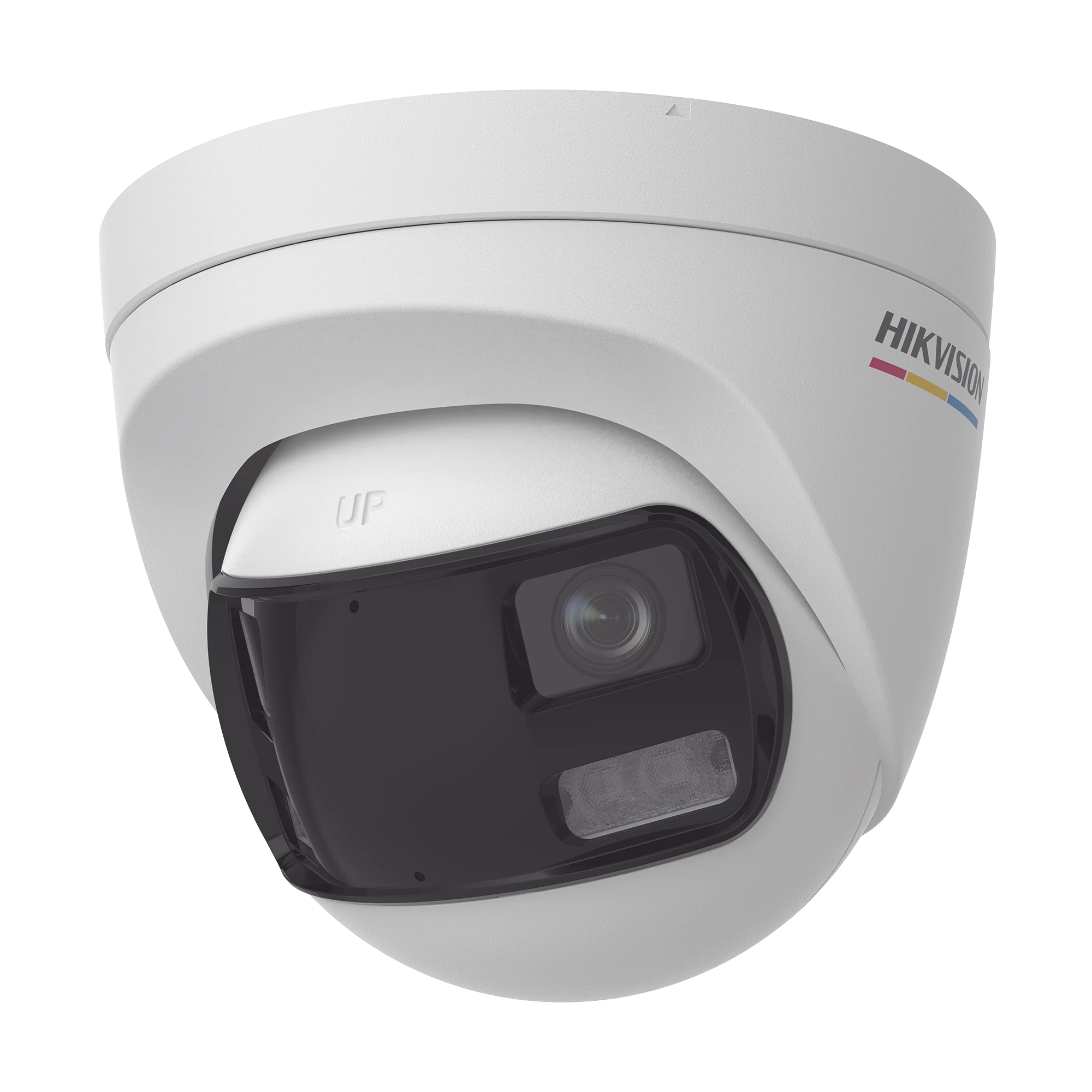 [COLORVU + DUAL LIGHT + PANORAMICA] TURRET TURBOHD 3K (5 MEGAPIXEL) / MICRÓFONO INTEGRADO / ANGULO DE VISIÓN 180° / IMAGEN A COLOR 24/7 / 40 MTS LUZ BLANCA + 40 MTS IR / EXTERIOR IP67 / WDR-Cámaras y DVRs HD TurboHD / AHD / HD-TVI-HIKVISION-DS-2CE72KF3TP-DLS-Bsai Seguridad & Controles