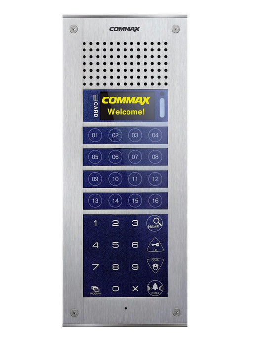 COMMAX CMP4BCT - FRENTE DE CALLE PARA SOLUCIÓN DE APARTAMENTOS CON MODUM SIMPLE Y COMPLEJO, SOPORTA HASTA 300 MONITORES CDV Y CMV, COMPATIBLE CON ESTACIÓN DE GUARDIA-Frentes de Calle-COMMAX-CMX104052-Bsai Seguridad & Controles