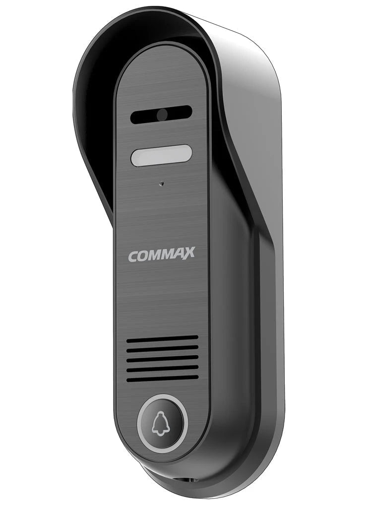 COMMAX DRC4CPHD - FRENTE DE CALLE PARA EXTERIOR CON CÁMARA PINHOLE DE ALTA DEFINICIÓN 1 MP CONECTA HASTA 4 MONITORES DEL MODELO CDV704MA POR MEDIO DE 4 CABLES, NO NECESITA CONFIGURACIÓN-Videoporteros e Interfonos-COMMAX-Bsai Seguridad & Controles