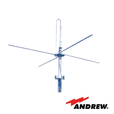 ANTENA BASE UHF, CON PLANO DE TIERRA, RANGO DE FRECUENCIA 450 - 470 MHZ.-Antenas-ANDREW / COMMSCOPE-Bsai Seguridad & Controles