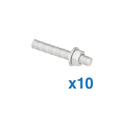 TORNILLO PARA SUJETADOR DE PLÁSTICO SERIE CLICK ON. PAQUETE DE 10 PIEZAS.-Cableado-ANDREW / COMMSCOPE-Bsai Seguridad & Controles