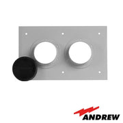 PLACA PASAMURO CON CAPACIDAD DE 2 BOTAS DE 4-Cableado-ANDREW / COMMSCOPE-Bsai Seguridad & Controles