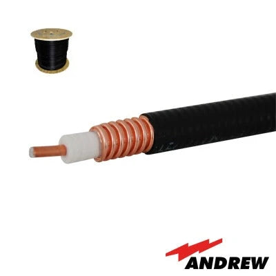 CABLE COAXIAL HELIAX DE 1/2, COBRE CORRUGADO, BLINDADO, 50 OHMS, CARRETE DE 305 METROS-Cableado-ANDREW / COMMSCOPE-FSJ4-50B/1000-Bsai Seguridad & Controles