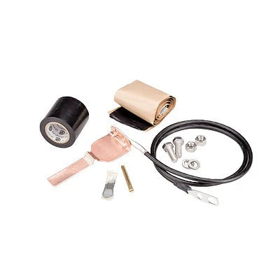 KIT DE ATERRIZAJE SERIE ESTÁNDAR PARA CABLE DE 1-1/4". LONGITUD DEL CONDUCTOR 24"-Protección Contra Descarga-ANDREW / COMMSCOPE-241-0883-Bsai Seguridad & Controles