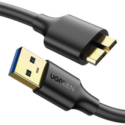 CABLE ADAPTADOR USB-A 3.0 A MICRO USB 3.0 / 0.5 METROS / CARGA Y SINCRONIZACIÓN DE DATOS / VELOCIDAD DE HASTA 5 GBPS / BLINDAJE INTERIOR MÚLTIPLE / NÚCLEO DE COBRE ESTAÑADO DE 22 AWG / COMPATIBILIDAD UNIVERSAL.-Accesorios Generales-UGREEN-Bsai Seguridad & Controles