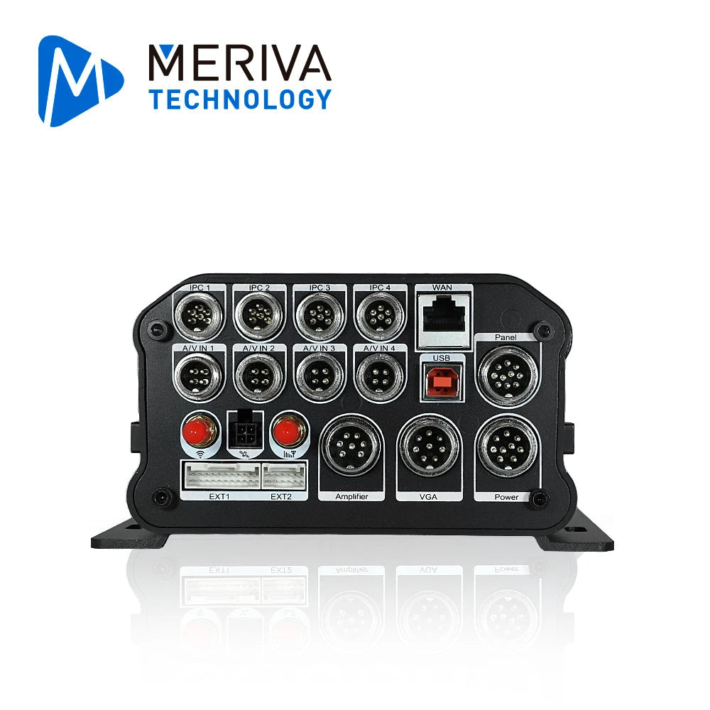 DVR MOVIL AHD MERIVA TECHNOLOGY MX3N-GW4 HIBRIDO / 4CH AHD / 4CH IP / 1080P / MÓDULO GPS / MÓDULO 3G 4G / MÓDULO WIFI / SOPORTA TARJETA SD CLASE 10 / SOPORTA DISCO DURO 2.5 PULGADAS / CONECTORES DIN DE AVIACIÓN 4 PINES Y 6 PINES / G-SENSOR / COMPATIBL...-Accesorios Videovigilancia-MERIVA TECHNOLOGY - STREAMAX-Bsai Seguridad & Controles