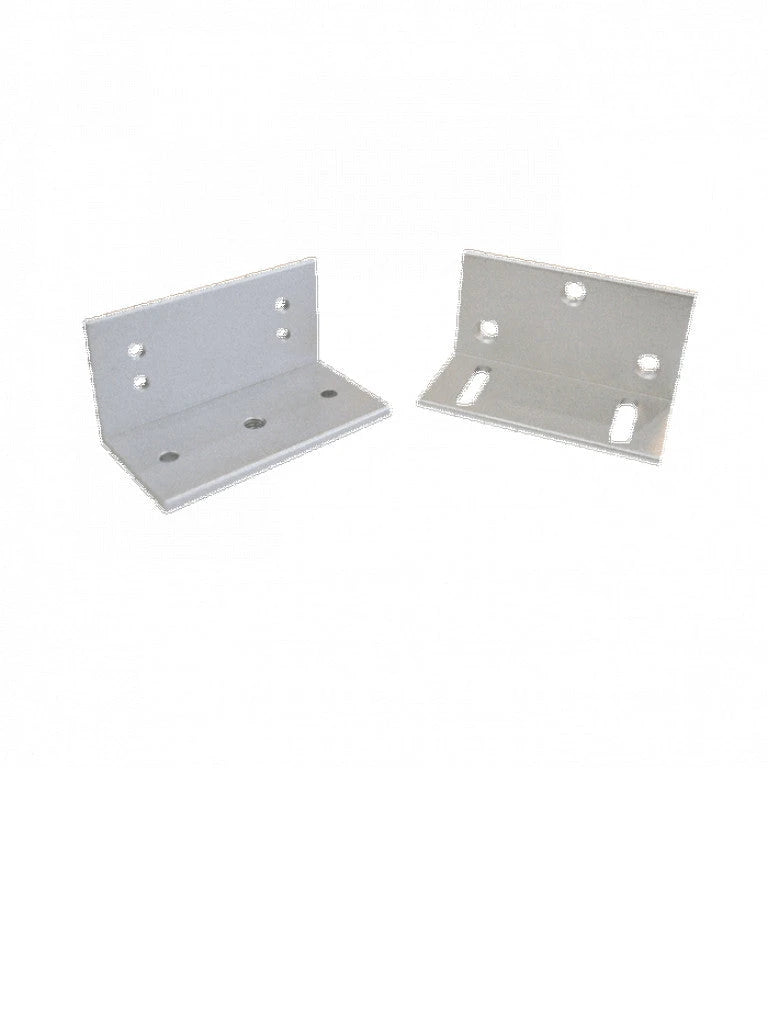 YLI MBK70Z - SOPORTE DE ELECTROIMAN PARA PUERTA CON APERTURA INTERIOR / 60 KG / TIPO Z / COMPATIBLE CON 74111-Accesorios-YLI ELECTRONIC-Bsai Seguridad & Controles