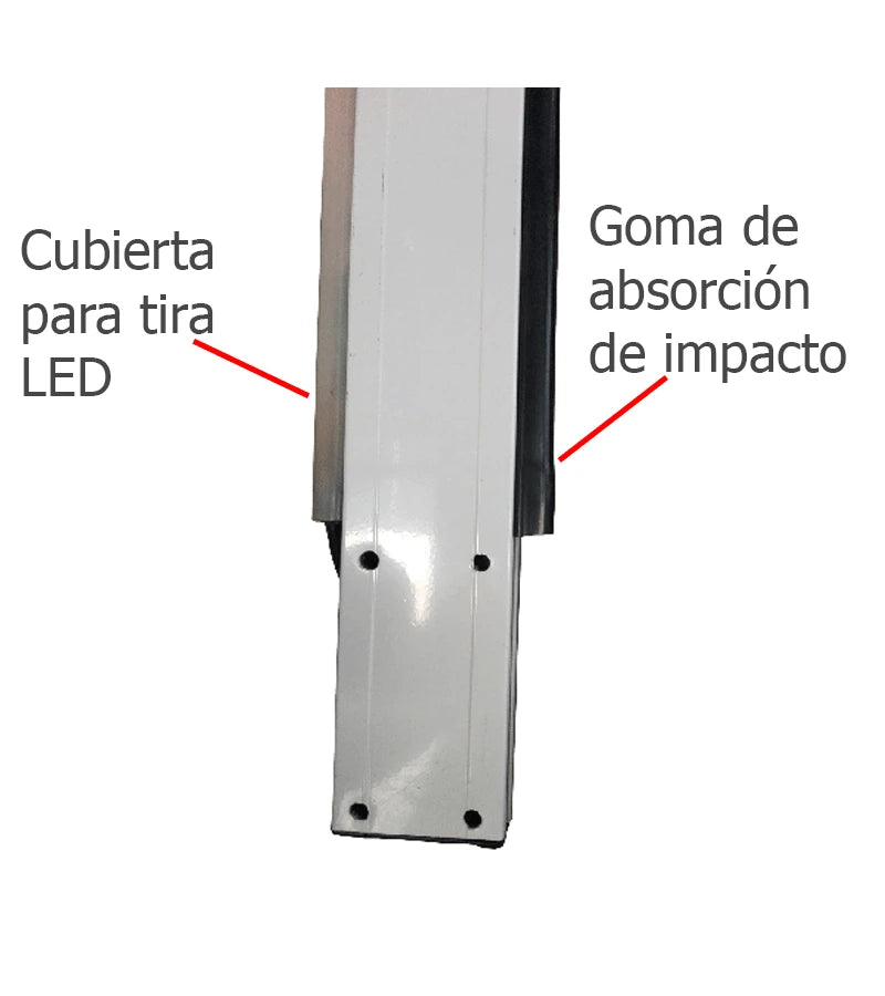 WEJOIN ARMR4LED - BRAZO RECTO LED DE 4 METROS / COMPATIBLE CON BARRERA LED IZQUIERDA TVB348020-Refacciones - Control Acceso Vehícular-WEJOIN-Bsai Seguridad & Controles