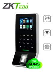 ZKTECO F22ID - CONTROL DE ACCESO Y ASISTENCIA / 3000 HUELLAS / 5000 TARJETAS ID / TECLADO TÁCTIL / SENSOR DE HUELLA SILK ID / CONEXIÓN TCPIP / WIFI / ADMS GRATIS / COMPATIBLE CON BIOTIME PRO-Huella-ZKTECO-Bsai Seguridad & Controles
