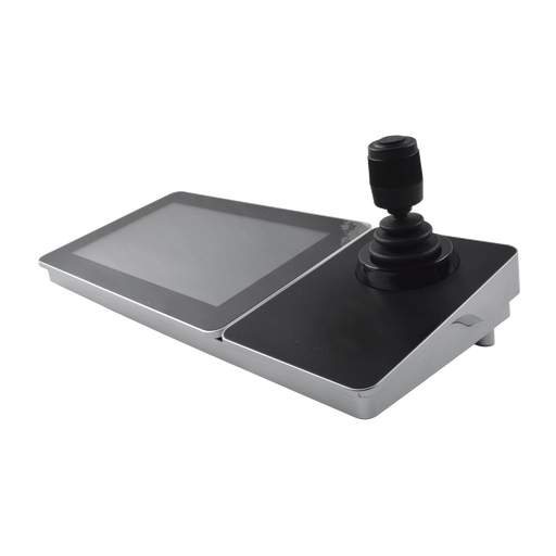 CONTROLADOR IP (JOYSTICK) CON PANTALLA TÁCTIL DE 10.1 CON S.O. ANDROID VER. 4.4 / COMPATIBLE CON CÁMARAS IP, DOMOS IP, PTZ, DVRS Y NVRS EPCOM Y HIKVISION-Accesorios Videovigilancia-HIKVISION-DS-1600KI(B)-Bsai Seguridad & Controles