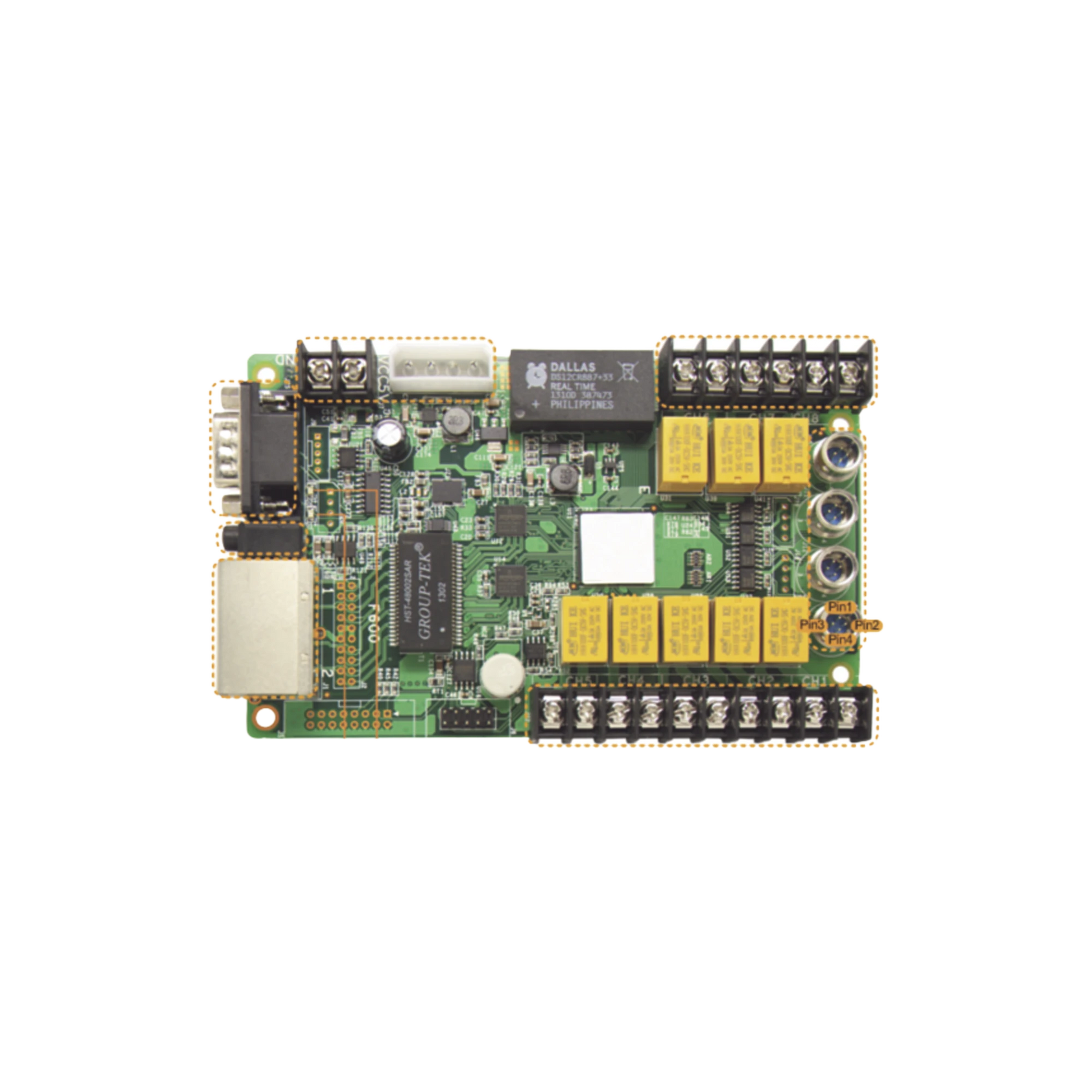 TARJETA RECEPTORA PARA SENSOR DE LUZ / COMPATIBLE CON CONTROLADORES N-Monitores Pantallas y Mobiliario-HIKVISION-Bsai Seguridad & Controles