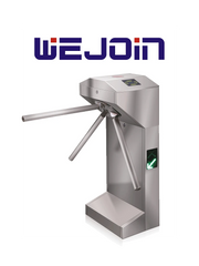 WEJOIN WJTS213 - TORNIQUETE AUTOMÁTICO MOTORIZADO DE USO RUDO / SERVO MOTOR / BIDIRECCIONAL / ACERO INOXIDABLE / INDICADOR LED / SEMI-EXTERIOR / 25~35 PERSONAS POR MINUTO / LIBRE DE MANTENIMIENTO / COMPATIBLE CON CONTROLES DE ACCESO-Torniquetes-WEJOIN-Bsai Seguridad & Controles