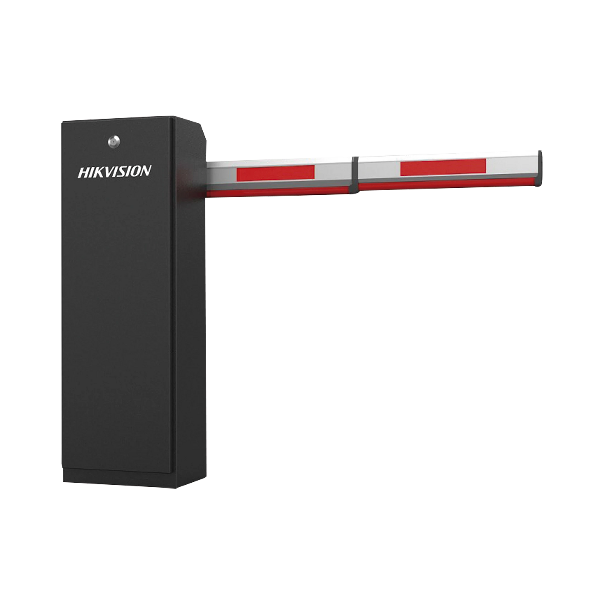 BARRERA VEHICULAR DERECHA / BRAZO INCLUIDO 3 MTS / APERTURA EN 3 SEGUNDOS / INCLUYE BANDA PROTECTORA ANTIGOLPE DE VEHICULOS / COMPATIBLE CON CUALQUIER CONTROL DE ACCESO-Acceso Vehicular-HIKVISION-Bsai Seguridad & Controles