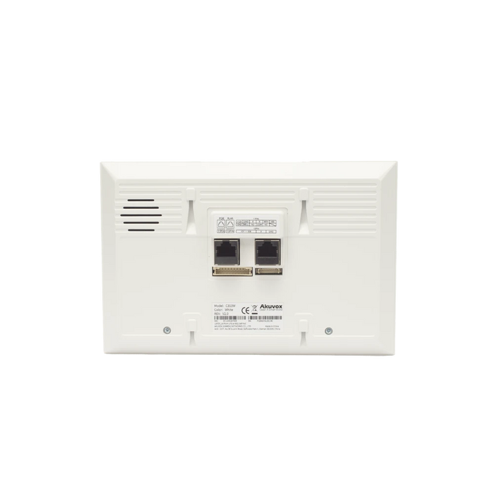 MONITOR LINUX DE 7 PULGADA PARA INTERIOR / INTERCOM SIP / COMPATIBLE CON CUALQUIER FRENTE DE CALLE AKUVOX-Bsai Seguridad y Controles-C313W-Bsai Seguridad & Controles