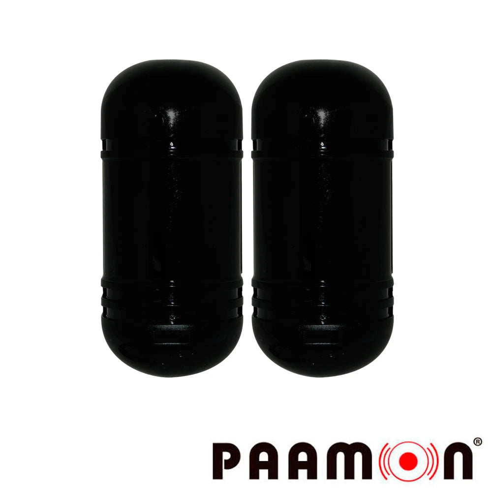 SENSOR BEAM FOTOELÉCTRICO PAAMON PM-BEAM80 ALAMBRICO/ MATERIAL PLASTICO/ SALIDA DE ALARMA NC Y NO/ USO INTERIOR Y EXTERIOR/ DISTANCIA DE DETECCIÓN: 240 (INTERIOR), 80MTS(EXTERIOR)/ COMPATIBLE CON CUALQUIER SISTEMA DE ALARMA-Detectores / Sensores-PAAMON-Bsai Seguridad & Controles