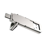 MEMORIA USB DUAL DE 128GB / USB-C Y USB-A / METÁLICA / COMPATIBLE CON DISPOSITIVOS MÓVILES-Almacenamiento-HIKVISION-Bsai Seguridad & Controles