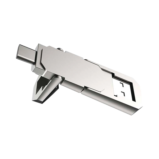 MEMORIA USB DUAL DE 128GB / USB-C Y USB-A / METÁLICA / COMPATIBLE CON DISPOSITIVOS MÓVILES-Almacenamiento-HIKVISION-ENGINE/128GB-Bsai Seguridad & Controles