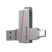 MEMORIA USB DUAL DE 128 GB / USB-C Y USB-A / TRANSFERENCIA DE ALTA VELOCIDAD / METÁLICA / COMPATIBLE CON DISPOSITIVOS MÓVILES, WINDOWS, MAC Y LINUX-Servidores / Almacenamiento / Cómputo-HIKSEMI by HIKVISION-HS-USB-E307C/128G-Bsai Seguridad & Controles