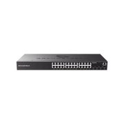 SWITCH GIGABIT ADMINISTRABLE / 24 PUERTOS 10/100/1000 MBPS + 4 PUERTOS SFP UPLINK / COMPATIBLE CON GWN CLOUD.-Networking-GRANDSTREAM-Bsai Seguridad & Controles