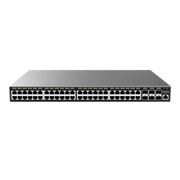 SWITCH GIGABIT POE+ ADMINISTRABLE / 48 PUERTOS 10/100/1000 MBPS + 6 PUERTOS SFP+ / HASTA 400W / COMPATIBLE CON GWN CLOUD.-Networking-GRANDSTREAM-Bsai Seguridad & Controles