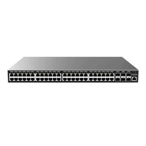 SWITCH GIGABIT POE+ ADMINISTRABLE / 48 PUERTOS 10/100/1000 MBPS + 6 PUERTOS SFP+ / HASTA 400W / COMPATIBLE CON GWN CLOUD.-Networking-GRANDSTREAM-GWN7806P-Bsai Seguridad & Controles