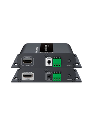 SAXXON LKV683S- KIT EXTENSOR HDMI SOBRE IP/ RESOLUCION 4K/ 30HZ/ HASTA 120 METROS/ CONTROL RS232/ HDBIT/ CAT 5E/ 6/ TRANSMISION DE IR/ COMPATIBLE CON HDCP 1.4-Accesorios Videovigilancia-SAXXON-Bsai Seguridad & Controles