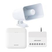 (AXPRO) KIT DE ALARMA AXPRO CON SIRENA CABLEADA 30W / INCLUYE: 1 HUB CON BATERÍA DE RESPALDO / 1 SIRENA CABLEADA DE 30 WATTS IP65 / 1 RELEVADOR INALÁMBRICO 0 A 36 VCC / COMPATIBLE CON HIK-CONNECT P2P-Paneles de Alarma y Accesorios Hikvision-HIKVISION-Bsai Seguridad & Controles