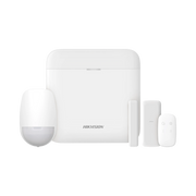 (AX PRO) KIT DE ALARMA AX PRO / INCLUYE: 1 HUB / 1 SENSOR PIR / 1 CONTACTO MAGNÉTICO SLIM / 1 CONTROL REMOTO / WIFI / COMPATIBLE CON HIK-CONNECT P2P-Alarmas-HIKVISION-Bsai Seguridad & Controles