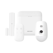 (AX PRO) KIT DE ALARMA AX PRO / INCLUYE: 1 HUB / 1 SENSOR PIR CON CÁMARA / 1 CONTACTO MAGNÉTICO / 1 CONTROL REMOTO / WIFI / COMPATIBLE CON HIK-CONNECT P2P-Alarmas-HIKVISION-Bsai Seguridad & Controles