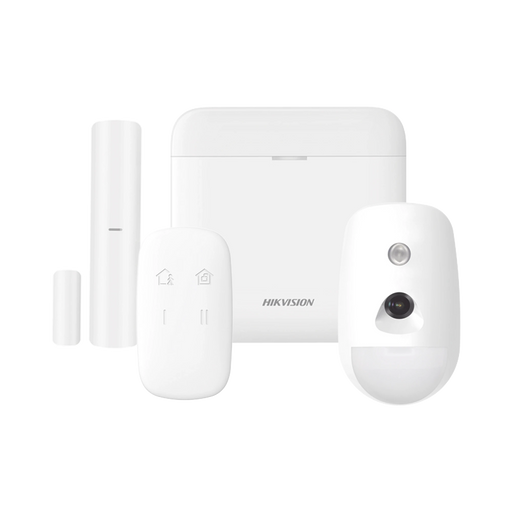 (AX PRO) KIT DE ALARMA AX PRO / INCLUYE: 1 HUB / 1 SENSOR PIR CON CÁMARA / 1 CONTACTO MAGNÉTICO / 1 CONTROL REMOTO / WIFI / COMPATIBLE CON HIK-CONNECT P2P-Alarmas-HIKVISION-DS-PWA48-K-CAM-Bsai Seguridad & Controles