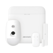 (AX PRO) KIT DE ALARMA AX PRO CON GSM (3G/4G) / INCLUYE: 1 HUB / 1 SENSOR PIR CON CÁMARA / 1 CONTACTO MAGNÉTICO / 1 CONTROL REMOTO / WIFI / COMPATIBLE CON HIK-CONNECT P2P-Alarmas-HIKVISION-Bsai Seguridad & Controles