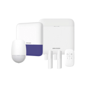 (AX PRO) KIT DE ALARMA AX PRO CON GSM (3G/4G) / INCLUYE: 1 HUB CON BATERIA DE RESPALDO / 1 SENSORES PIR / 2 CONTACTOS MAGNÉTICOS / 1 CONTROL REMOTO / 1 SIRENA INALAMBRICA EXTERIOR / WIFI / COMPATIBLE CON HIK-CONNECT P2P-Paneles de Alarma y Accesorios Hikvision-HIKVISION-Bsai Seguridad & Controles