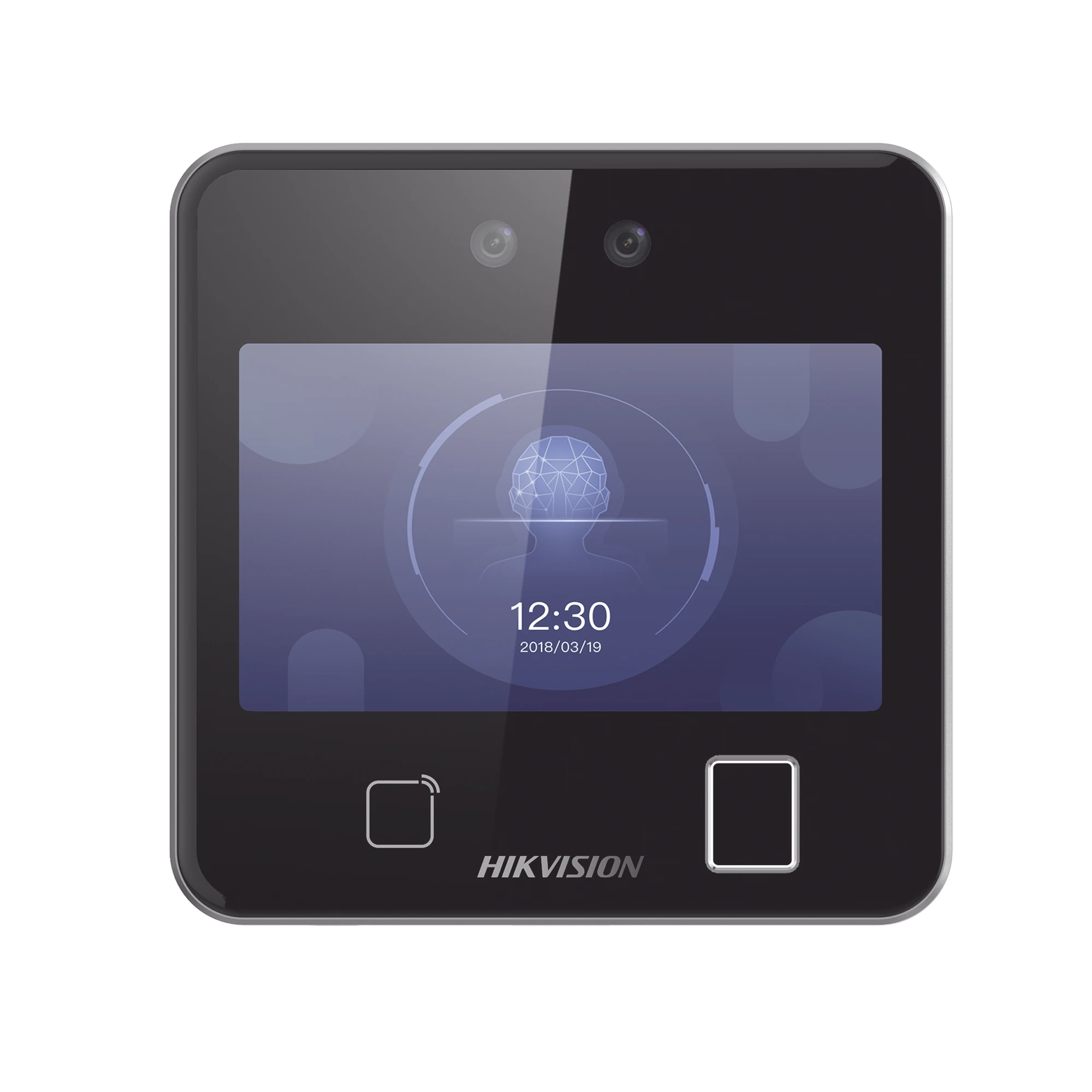 TERMINAL WIFI DE RECONOCIMIENTO FACIAL ULTRA RÁPIDO / HASTA 3 MTS DE LECTURA / 6000 ROSTROS / FUNCIÓN DE VIDEOPORTERO Y CÓDIGOS QR / INTERFAZ WEB / COMPATIBLE CON IVMS-4200 Y APP HIKCONNECT-Acceso SIN CONTACTO-HIKVISION-Bsai Seguridad & Controles
