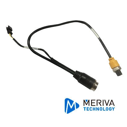 CABLE CONVERTIDOR DIN DE AVIACION DE 10PIN A 4PIN MERIVA TECHNOLOGY MODELO M10P48000 / COMPATIBLE CON MONITOR MA04KIT Y GRABADORES SERIE MX1N Y MM1N-Accesorios Videovigilancia-MERIVA TECHNOLOGY - STREAMAX-Bsai Seguridad & Controles
