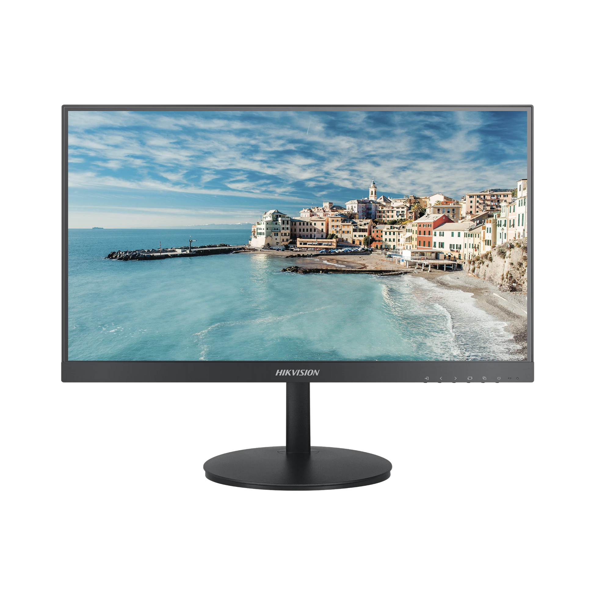 MONITOR LED FULL HD DE 21.5" / IDEAL PARA OFICINA Y HOGAR / USO 24-7 / ENTRADA HDMI-VGA / COMPATIBLE CON MONTAJE VESA-Monitores Pantallas y Mobiliario-HIKVISION-Bsai Seguridad & Controles