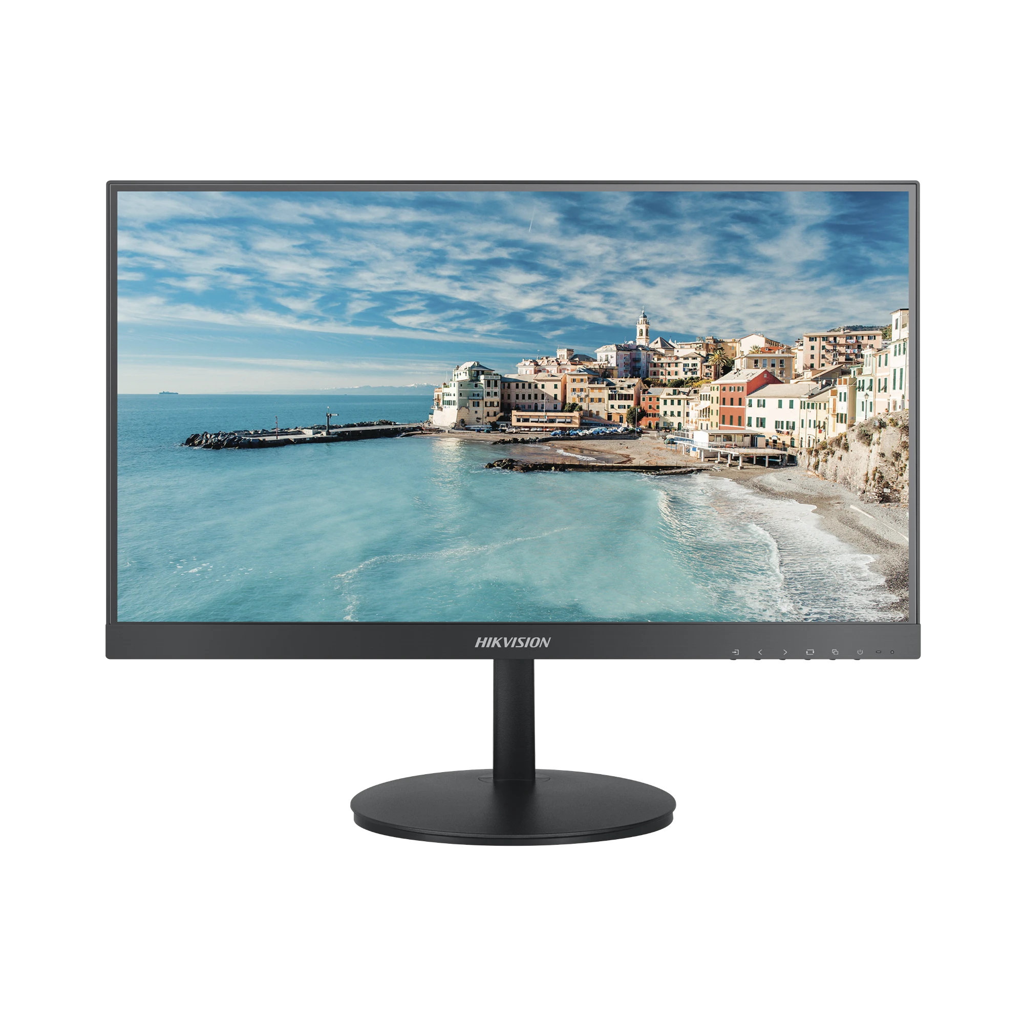 MONITOR LED FULL HD DE 21.5" / IDEAL PARA OFICINA Y HOGAR / USO 24-7 / ENTRADA HDMI-VGA / COMPATIBLE CON MONTAJE VESA-Monitores Pantallas y Mobiliario-HIKVISION-Bsai Seguridad & Controles