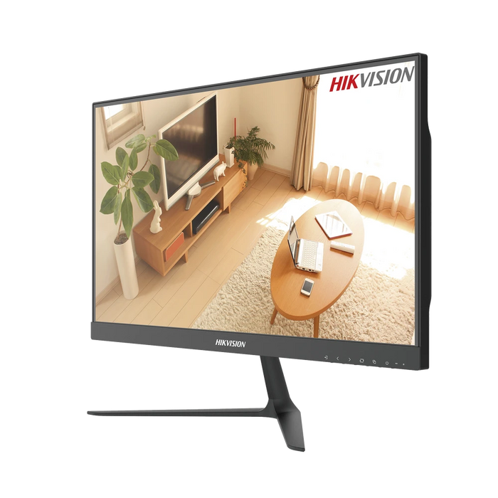 MONITOR LED FULL HD DE 21.5" / IDEAL PARA OFICINA Y HOGAR / USO 24-7 / ENTRADA HDMI-VGA / COMPATIBLE CON MONTAJE VESA-Monitores Pantallas y Mobiliario-HIKVISION-DS-D5022FN10-Bsai Seguridad & Controles