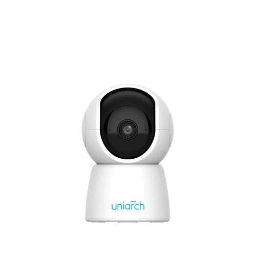 CAMARA IP MINI PT UNIARCH UHO-S2E 2MP / ULTRA 265 / 5 VCC / DWDR / LENTE FIJO DE 3.6MM / IR HASTA 10M / MICROFONO Y ALTAVOZ INCORPORADO / HUMAN BODY DETECTION / AUTOTRACKING / SOPORTA MICRO SD /COMPATIBLE CON NVR UNV, UNIARCH O ALMACENAMIENTO EN MICRO ...-C&aacute;maras IP-UNIARCH BY UNV-Bsai Seguridad & Controles
