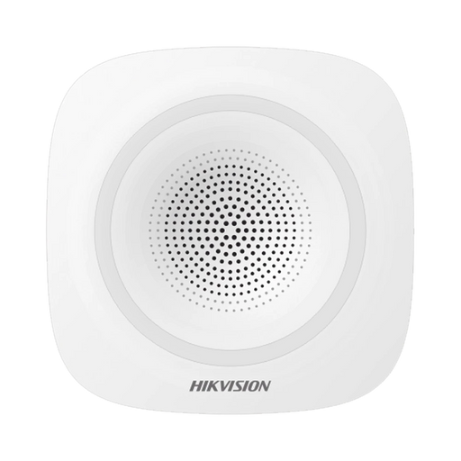 SIRENA INALÁMBRICA / 433 MHZ / 110 DB / COMPATIBLE CON PANEL DE ALARMA HIKVISION-Detectores / Sensores-HIKVISION-DS-PSG-WI-Bsai Seguridad & Controles