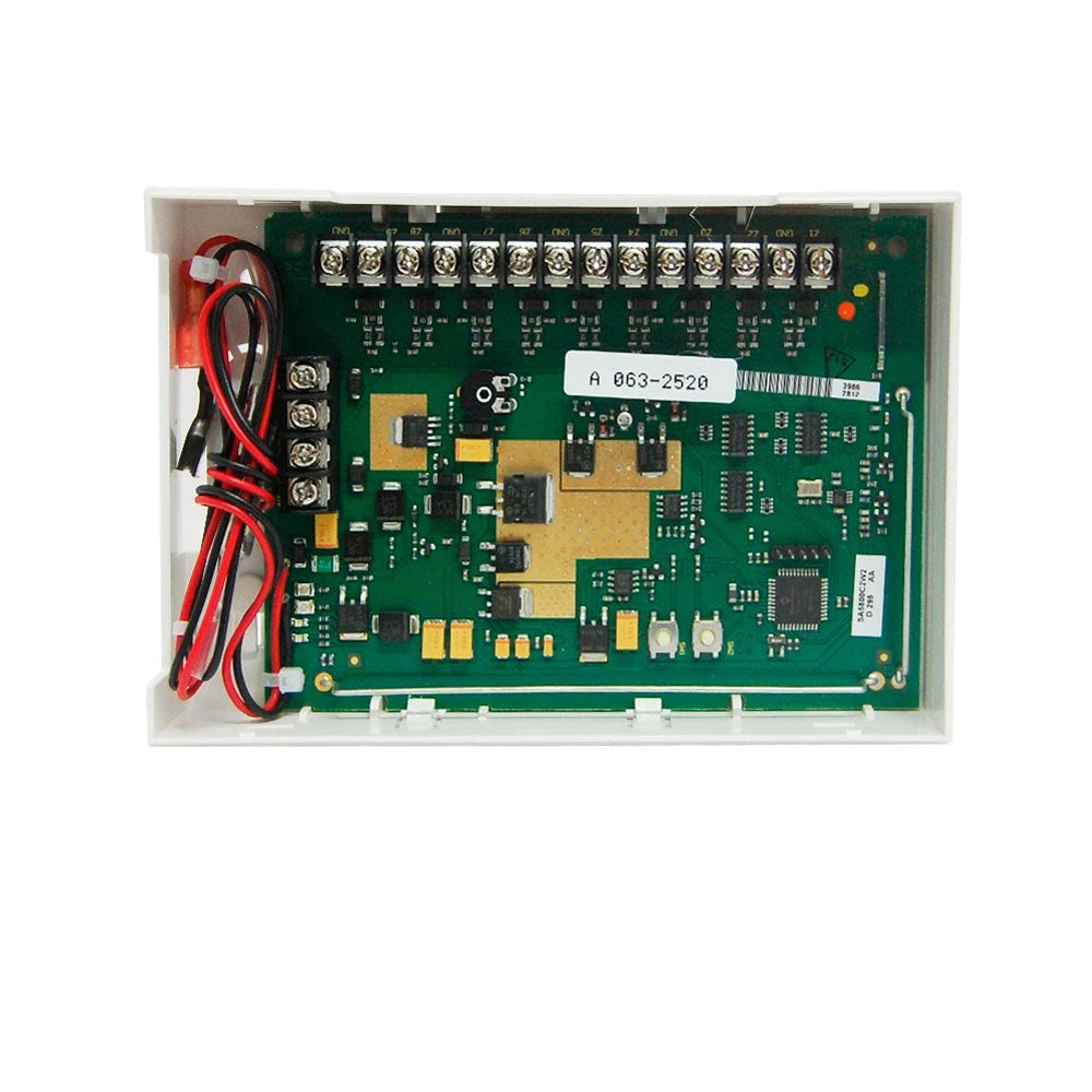 CONVERTIDOR DE ZONAS ALAMBRICAS A INALAMBRICAS RESIDEO 5800C2W SOPORTA 9 ZONAS CABLEADAS CON R.F.L. / NO APTO PARA SENSORES DE FUEGO O CALOR / INTERRUPTOR DE SABOTAJE DE CAJA/ COMPATIBLE CON PANELES DE LA SERIE VISTA.-Resideo-RESIDEO-Bsai Seguridad & Controles