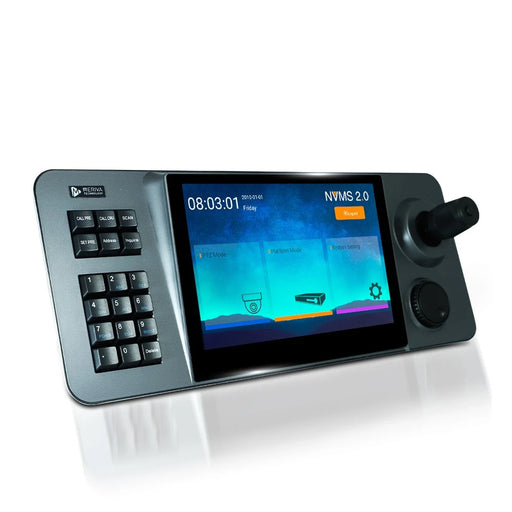 JOYSTICK MERIVA TECHNOLOGY MKB-IP23A CONTROL DE PTZ IP POR RED / PANTALLA TOUCH / S.O. ANDROID / COMPATIBLE CON DISPOSITIVOS MERIVA TECHNOLOGY Y ONVIF/ COMPATIBLE CON PLATAFORMA DE GESTIÓN DE VIDEO NVMS 2.0 Y VIDEOWALL MERIVA-Accesorios-MERIVA TECHNOLOGY-Bsai Seguridad & Controles