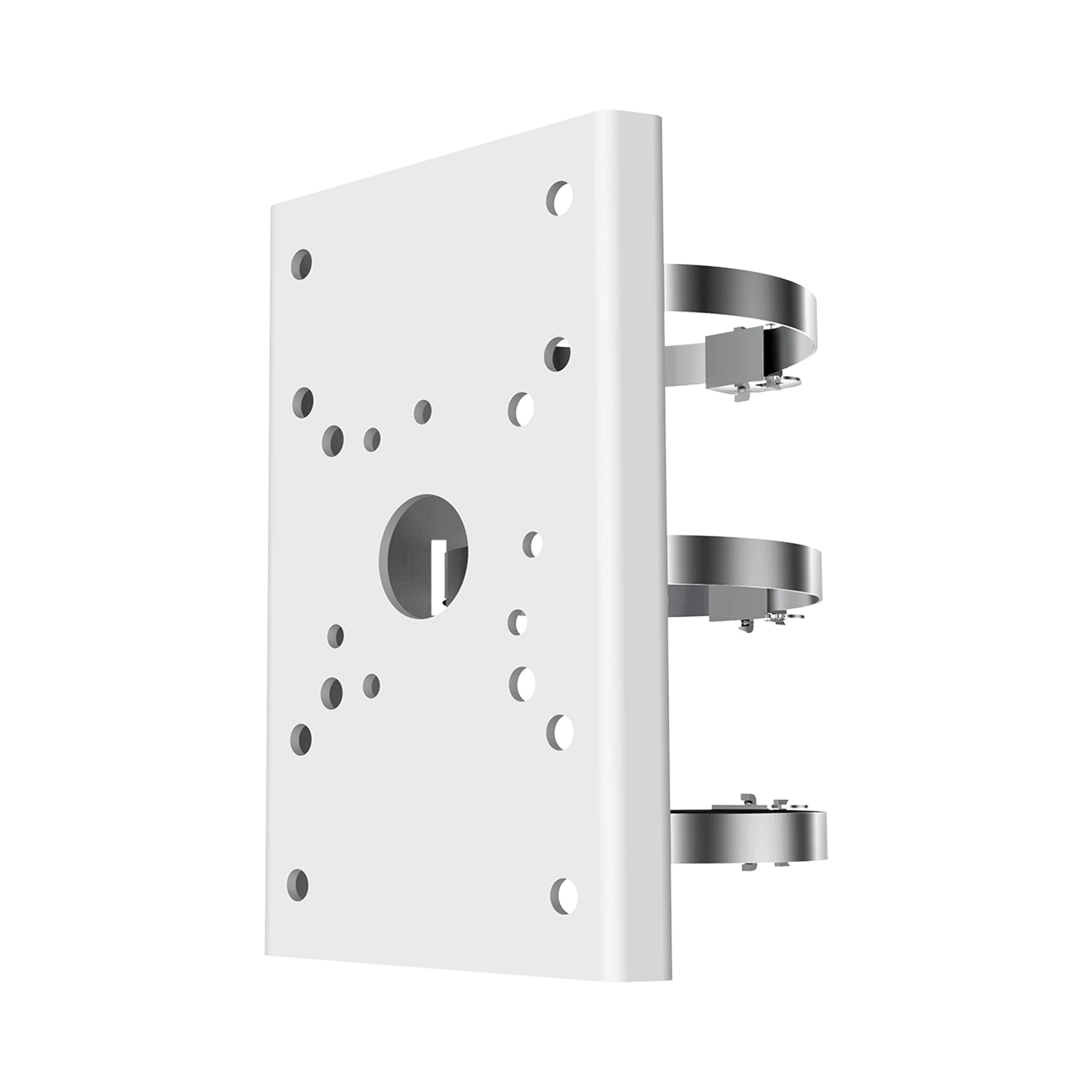 MONTAJE DE ARO PARA POSTE / COMPATIBLE CON RADAR HIKVISION-Proteccion Perimetral-HIKVISION-Bsai Seguridad & Controles