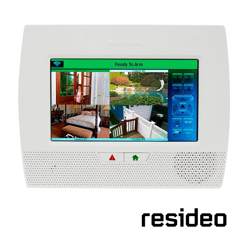 PANEL AUTOCONTENIDO RESIDEO L7000LA INALAMBRICO/ CON PANTALLA TÁCTIL DE 7P/ SOPORTA 80 ZONAS INALÁMBRICAS PROGRAMABLES/ 24 ZONAS DE LLAVEROS/ COMPATIBLE CON SERVICIOS DE ALARMNET Y TOTAL CONNECT-Alarmas-RESIDEO-Bsai Seguridad & Controles