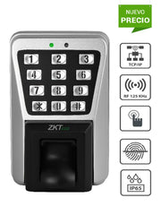 ZKTECO MA500 - CONTROL DE ACCESO Y ASISTENCIA PROFESIONAL / 3,000 HUELLAS / 30,000 TARJETAS RFID / CONEXIÓN TCPIP / IP65 / COMPATIBLE CON SOFTWARE GRATUITO ZK ACCESS 3.5-Huella-ZKTECO-Bsai Seguridad & Controles