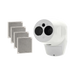 DETECTOR DE HUMO MOTORIZADO POR HAZ REFLEJADO CON ALINEACIÓN AUTOMATICA / CONVENCIONAL / COMPATIBLE CON TODOS LOS PANELES DE DETECCIÓN DE INCENDIO (0200-11650)-Accesorios y Dispositivos Direccionables-HOCHIKI-Bsai Seguridad & Controles
