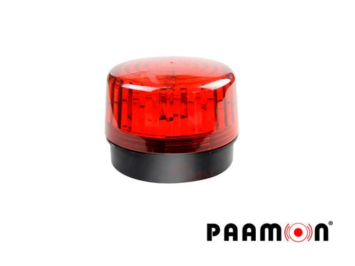 ESTROBO COLOR ROJO PAAMON PAM-LED2 ULTRA POTENTE CON LEDS INDIVIDUALES/ ALÁMBRICO/ MATERIAL ABS DE ALTO IMPACTO/ DESTELLO 90XMIN / USO EN INTERIOR Y EXTERIOR / COMPATIBLE CON TODOS LOS SISTEMAS DE ALARMA-Sirenas-PAAMON-PAM-LED2-Bsai Seguridad & Controles