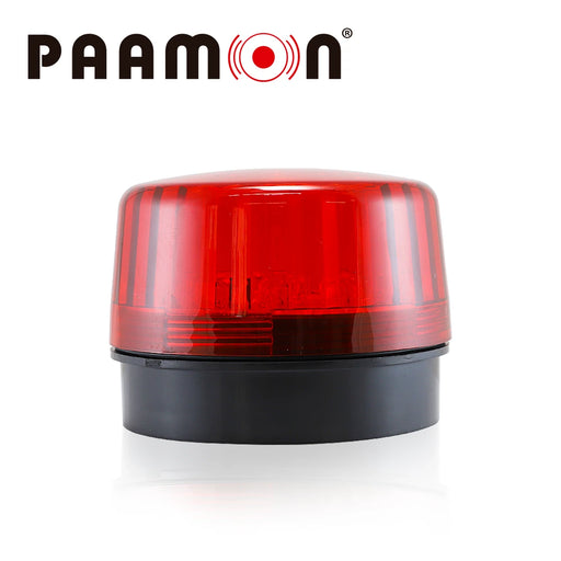 ESTROBO CON LEDS BLANCOS Y CARCASA ROJA / PAAMON PAM-LED4 ULTRA POTENTE CON LEDS INDIVIDUALES/ ALÁMBRICO/ MATERIAL ABS DE ALTO IMPACTO/ DESTELLO 90XMIN / USO EN INTERIOR Y EXTERIOR / COMPATIBLE CON TODOS LOS SISTEMAS DE ALARMA-Sirenas-PAAMON-PAM-LED4-Bsai Seguridad & Controles