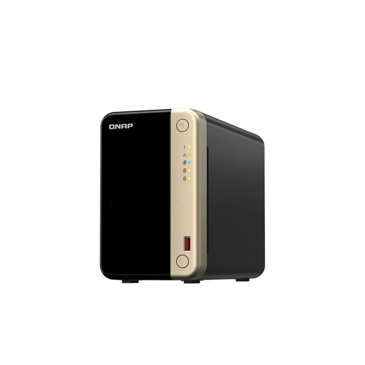 NAS QNAP TS-264-8G-US TIPO TORRE / 2 BAHIAS / 8GB DE RAM / PROCESADOR INTEL CELERON N5105 / 2 PUERTOS LAN 2,5 GBE / 2 RANURAS PCIE M.2 GEN 3X1 / COMPATIBLE CON UNIDADES DE 2.5 Y 3.5 PULGADAS-Servidores NAS / STORAGE-QNAP-Bsai Seguridad & Controles