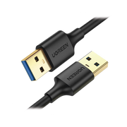 CABLE USB-A 3.0 A USB-A 3.0 / 1 METRO / MACHO A MACHO / CONECTOR NIQUELADO / NÚCLEO DE COBRE ESTAÑADO / BLINDAJE MÚLTIPLE / VELOCIDAD 5GBPS / NO REQUIERE CONTROLADOR / COMPATIBLE CON USB2.0 Y USB 1.1-Accesorios Generales-UGREEN-Bsai Seguridad & Controles
