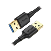 CABLE USB-A 3.0 A USB-A 3.0 / 2 METROS / MACHO A MACHO / CONECTOR NIQUELADO / NÚCLEO DE COBRE ESTAÑADO / BLINDAJE MÚLTIPLE / VELOCIDAD 5GBPS / NO REQUIERE CONTROLADOR / COMPATIBLE CON USB2.0 Y USB 1.1-Accesorios Generales-UGREEN-Bsai Seguridad & Controles